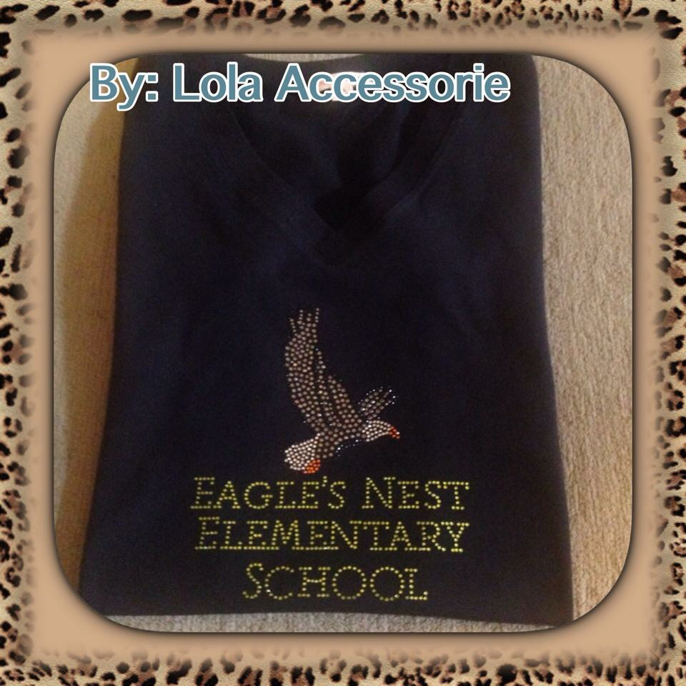 Eagle Nest Elementary bling t-shirt 