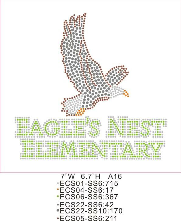Eagle nest Elementary bling t-shirt 