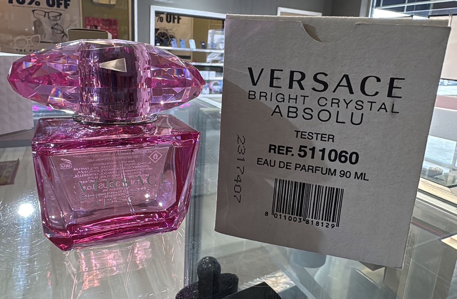 VERSACE BRIGHT CRYSTAL ABSOLU TESTER