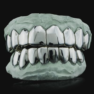Silver Grillz Top