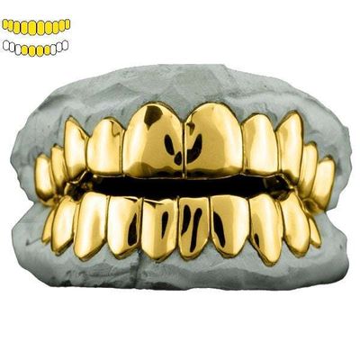 14KT Grillz Gold Teeth