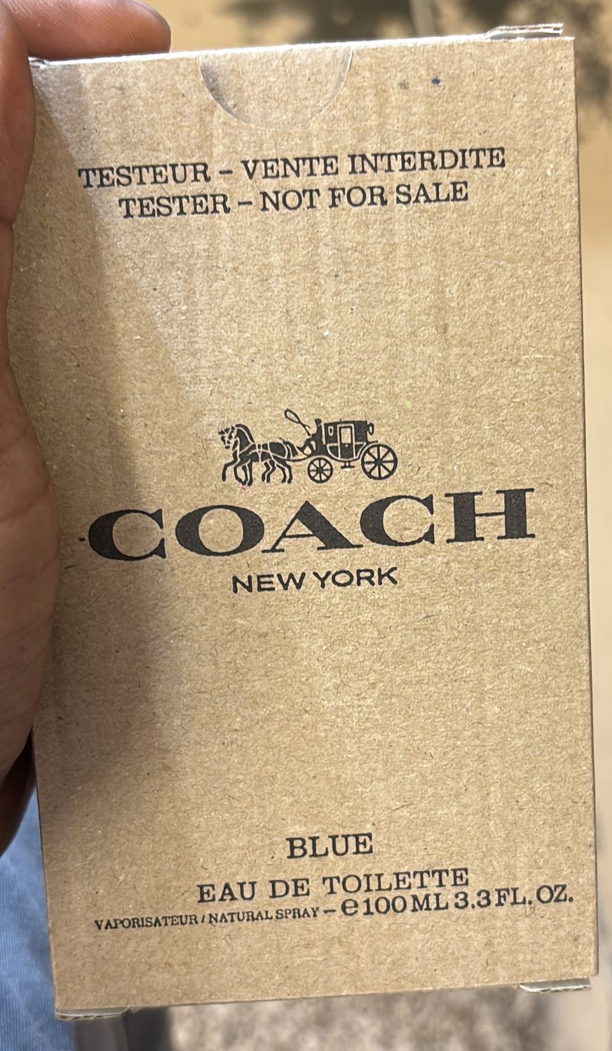 Coach New York Blue EDT