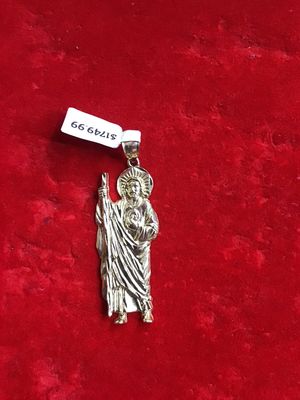 14Kt Gold Saint Jude Charm #8.7gm