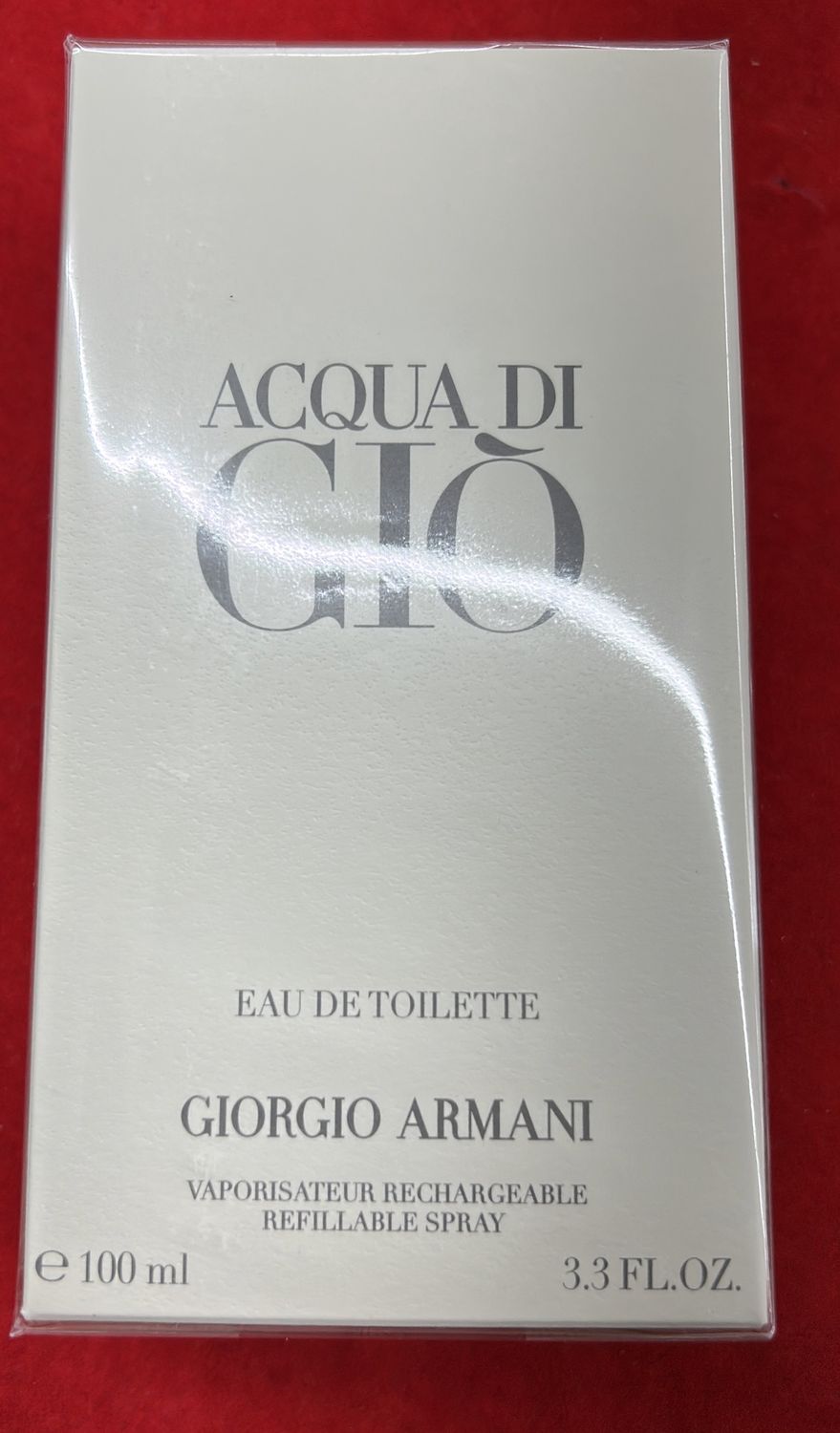 ACQUA DI GIÒ EAU DE TOILETTE 100Ml 3.3 FL Oz