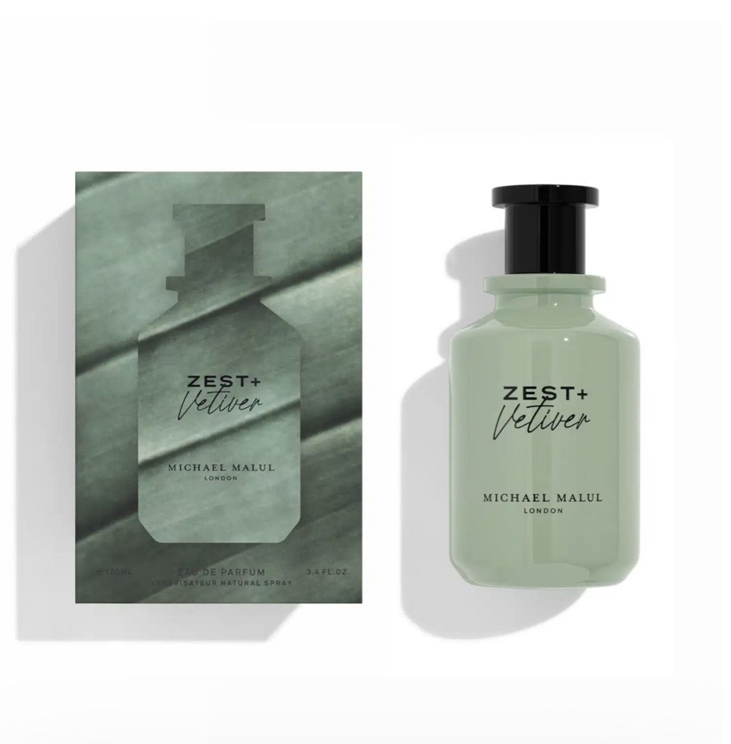Micheal Malul Zest Vetiver EDP 3.4 Fl Oz