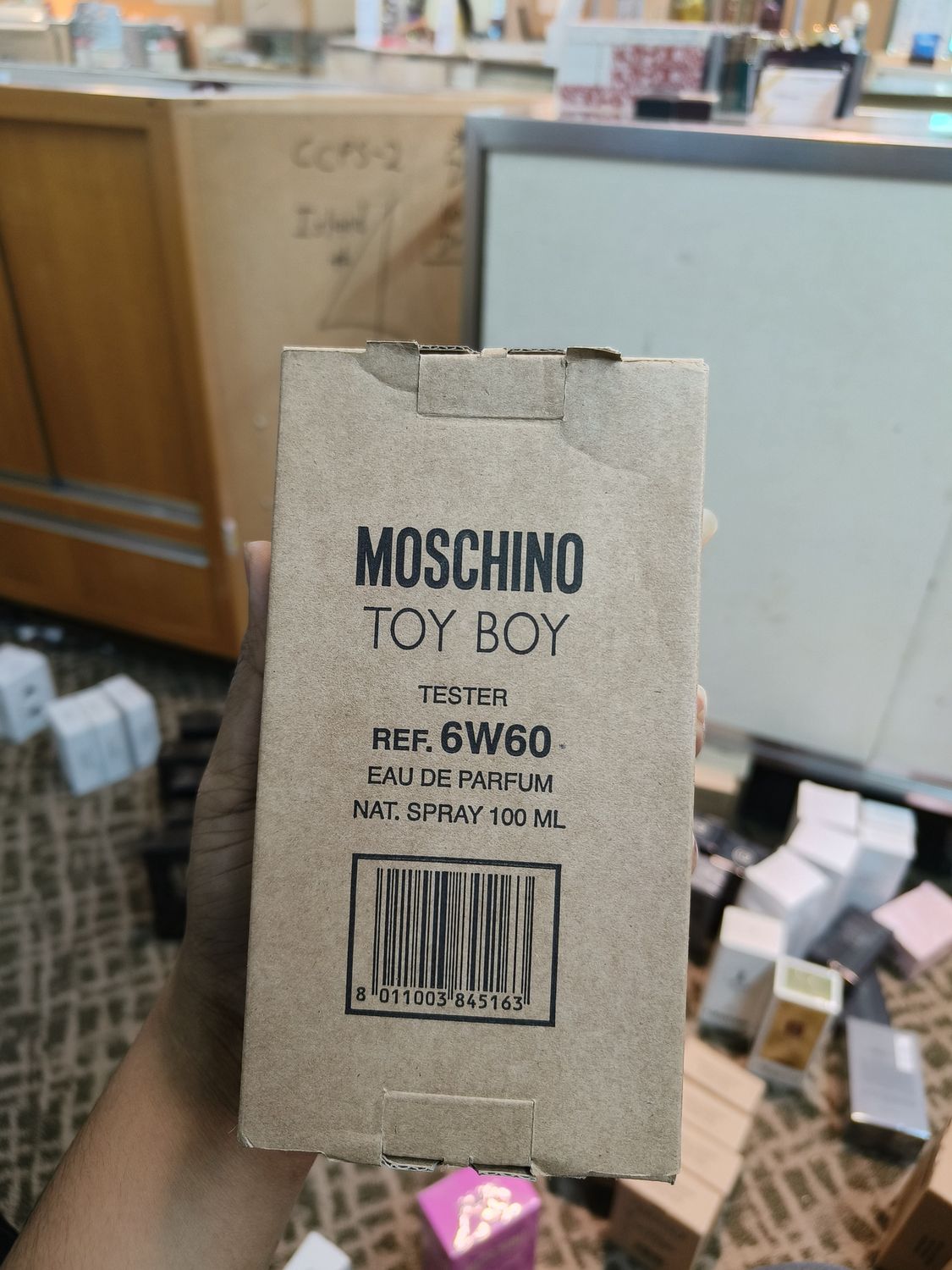 Moschino toy boy tester