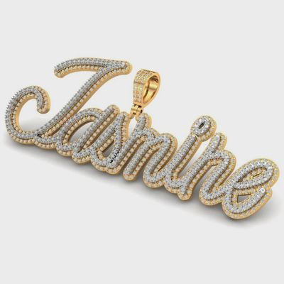ustom Design Pieces- Custom Nameplate- JASMINE