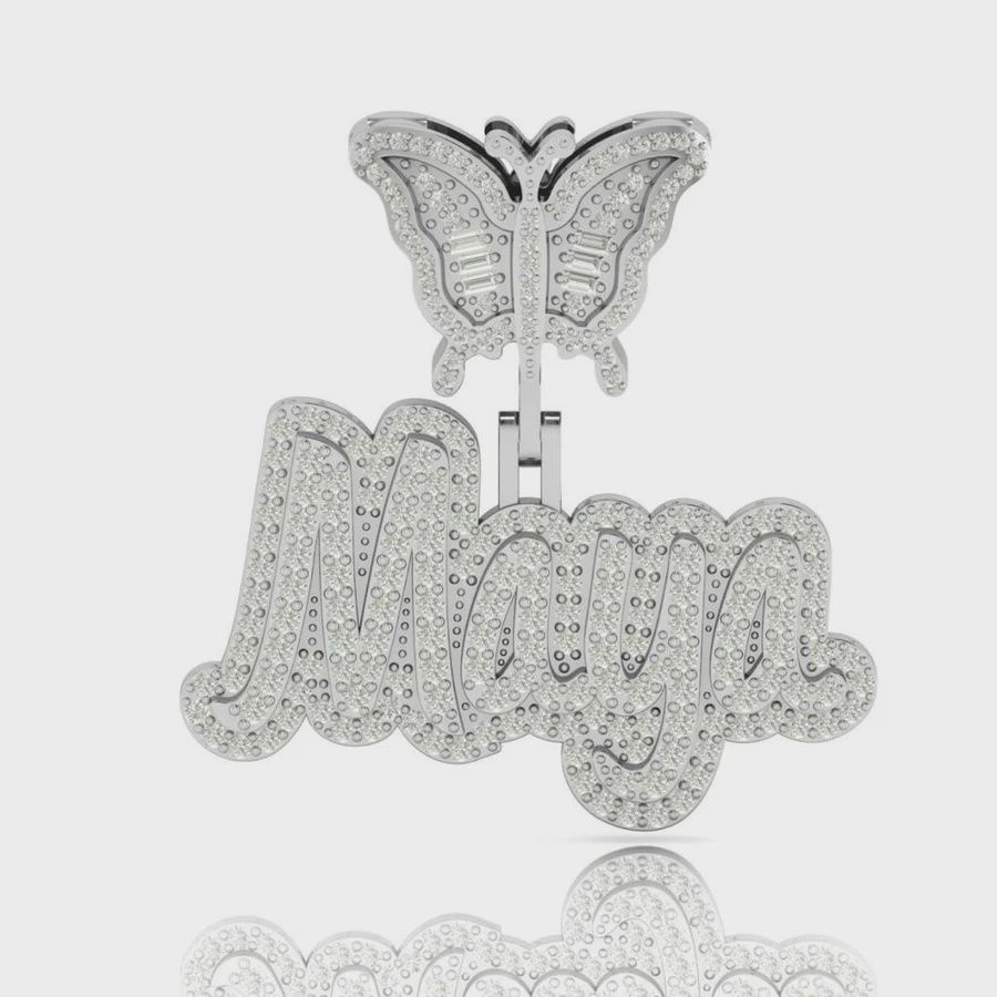 Custom Design Pieces- Custom Nameplate-  MAYA