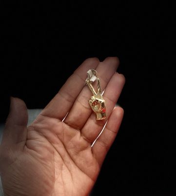 10kt gold charm #3.4gm