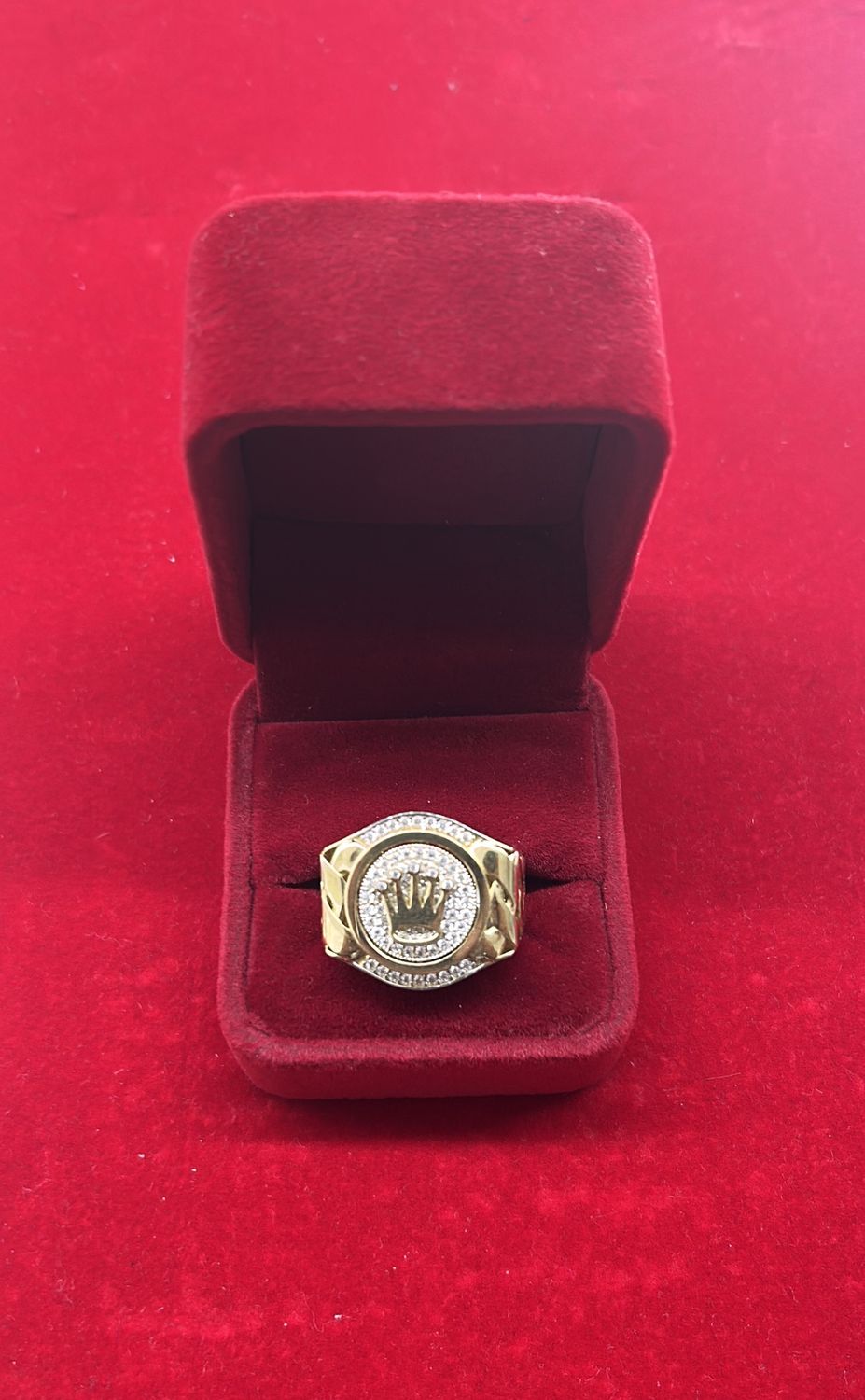 10KT Gold Men's Ring 7.2 gm