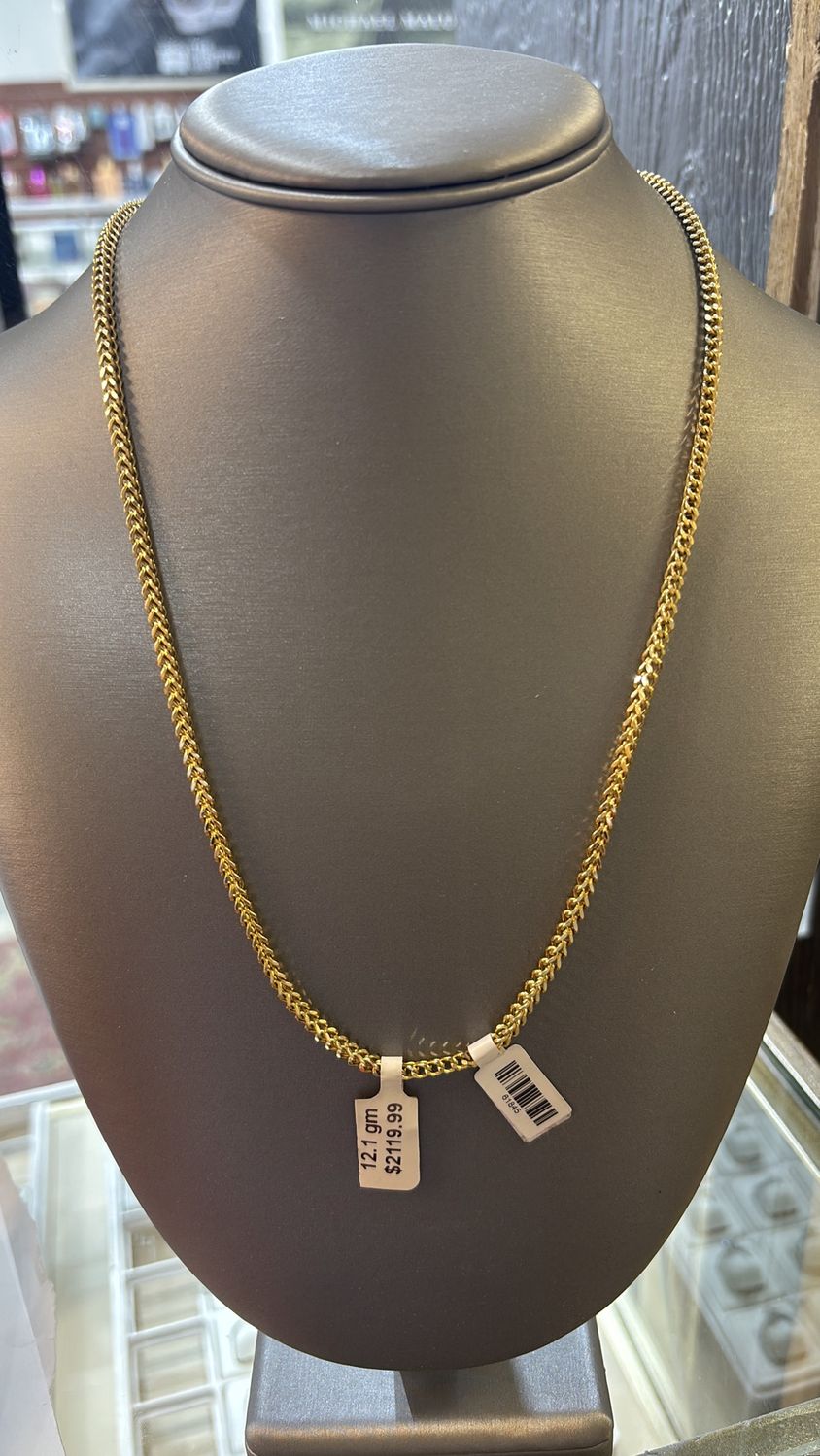 14Kt Gold Franco Chain #12.1grams