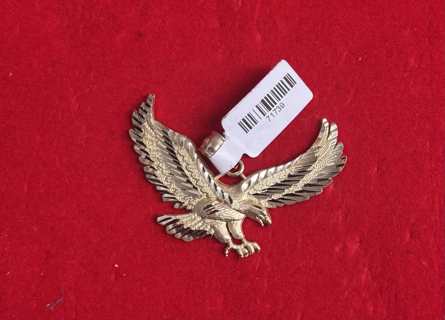 10Kt Gold Eagle Charm