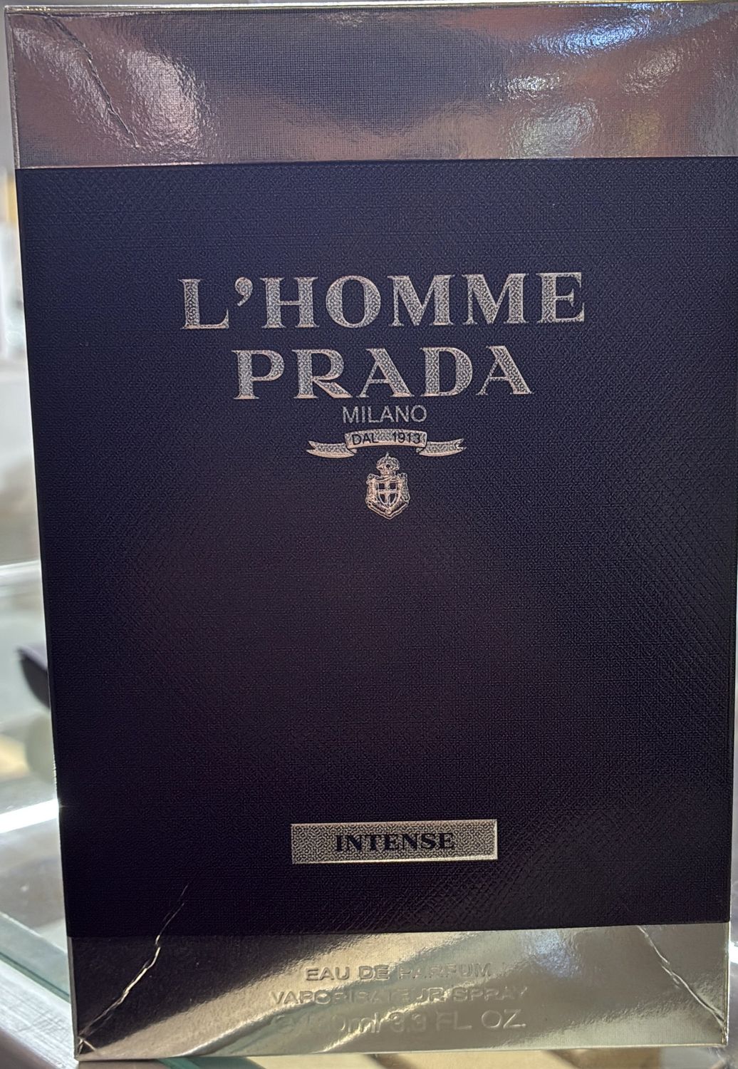L’Homme Prada Milano Intense 100 ml, 3.3 FL OZ