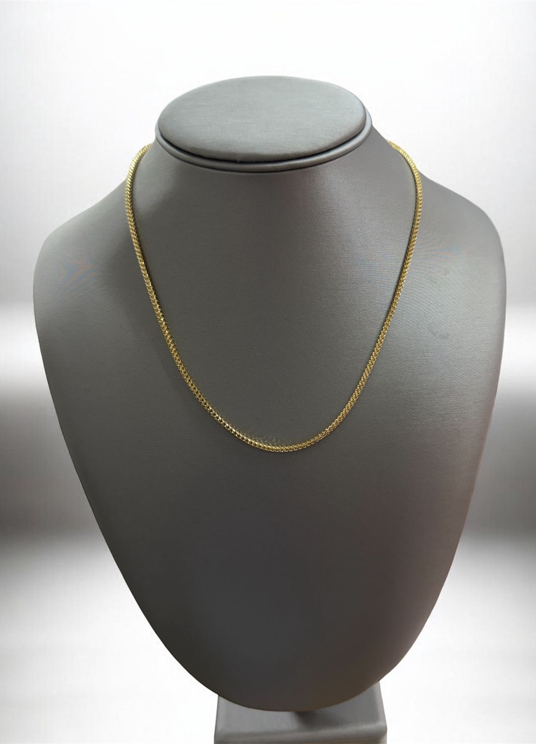 14kt Real Gold Franco Link Chain 18inches 10.9Grams