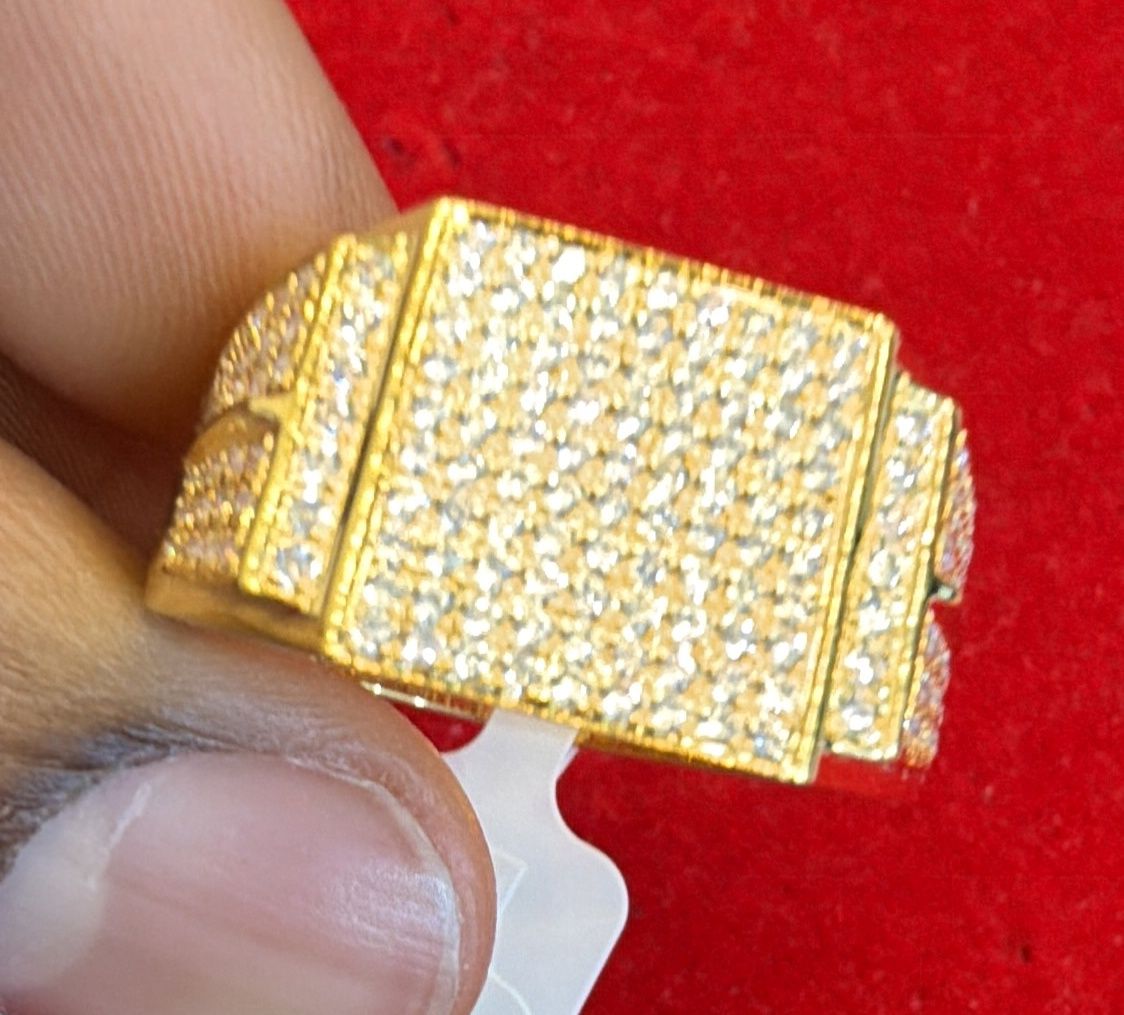 14kt Gold with 0.54 ctw lab diamond ring