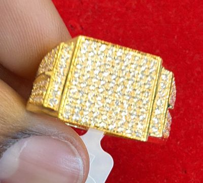 14kt Gold with 0.54 ctw lab diamond ring