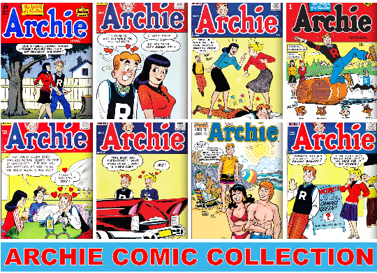 Archie Comics #1 – 666 + Annuals (1942-2015) On [ USB DRIVE ] Ultimate Comic Book Collection Vintage Rare Digital Comic Book Collection