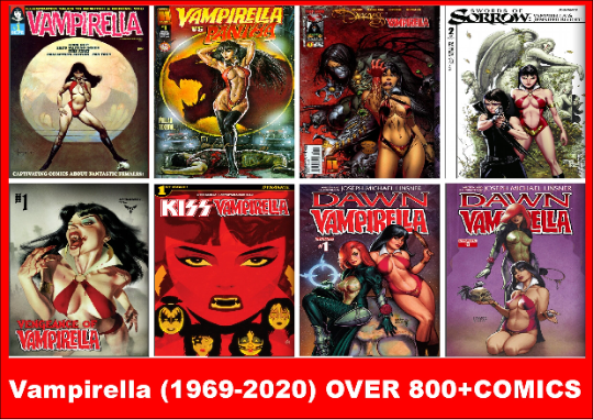 Vampirella [ USB Drive] Ultimate Comic Pack (1969-2020) Vintage Rare Digital Comic Book * Biggest Collection Available - OVER 800+