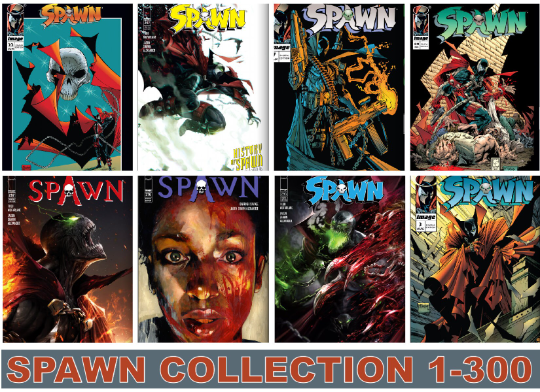 Spawn / Spawn The Dark Ages Combo [ On USB Flash Drive ] Spawn Ultimate Comic Pack (1992-2001) Vintage Rare Digital Comic Book Collection