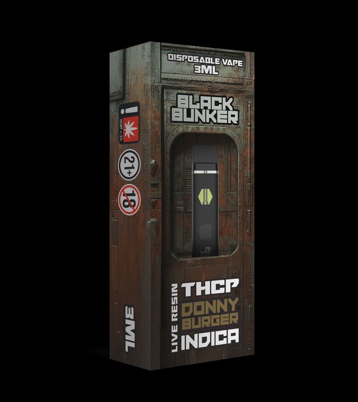 Black Bunker THCP Disposable