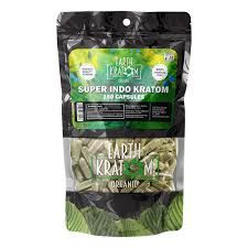 Earth Kratom Capsule 150ct Super Indo