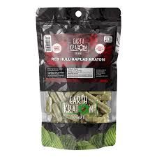 Earth Kratom Capsule 65ct Red Hulu Kapuas