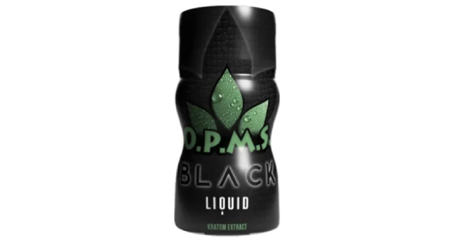 Ops black liquid 40mg kratom shots