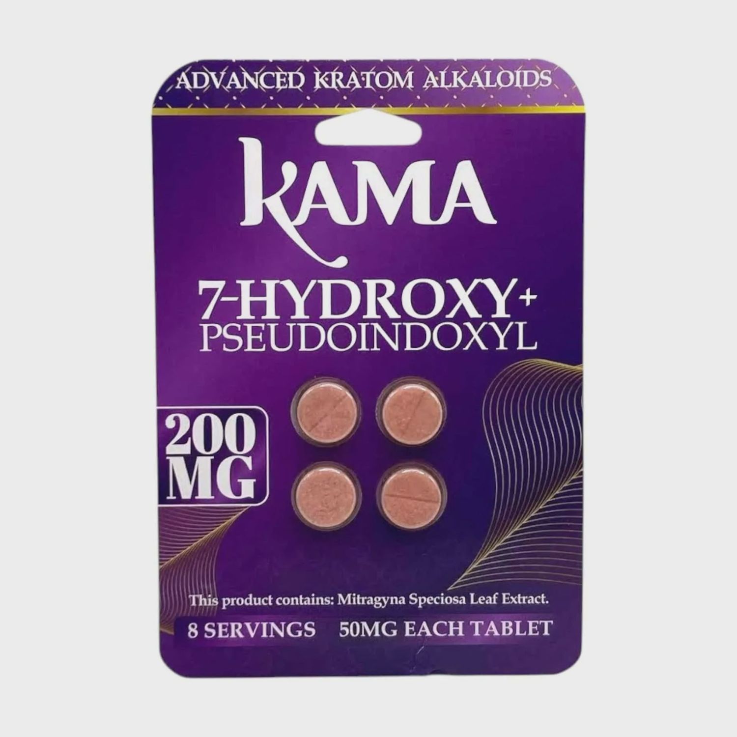 Kama 200mg 4pk, Flavor: Natural