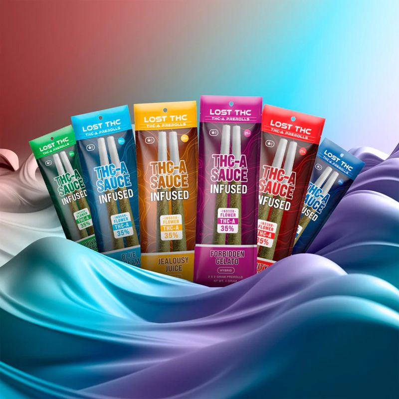 Lost thc pre rolls 2pack