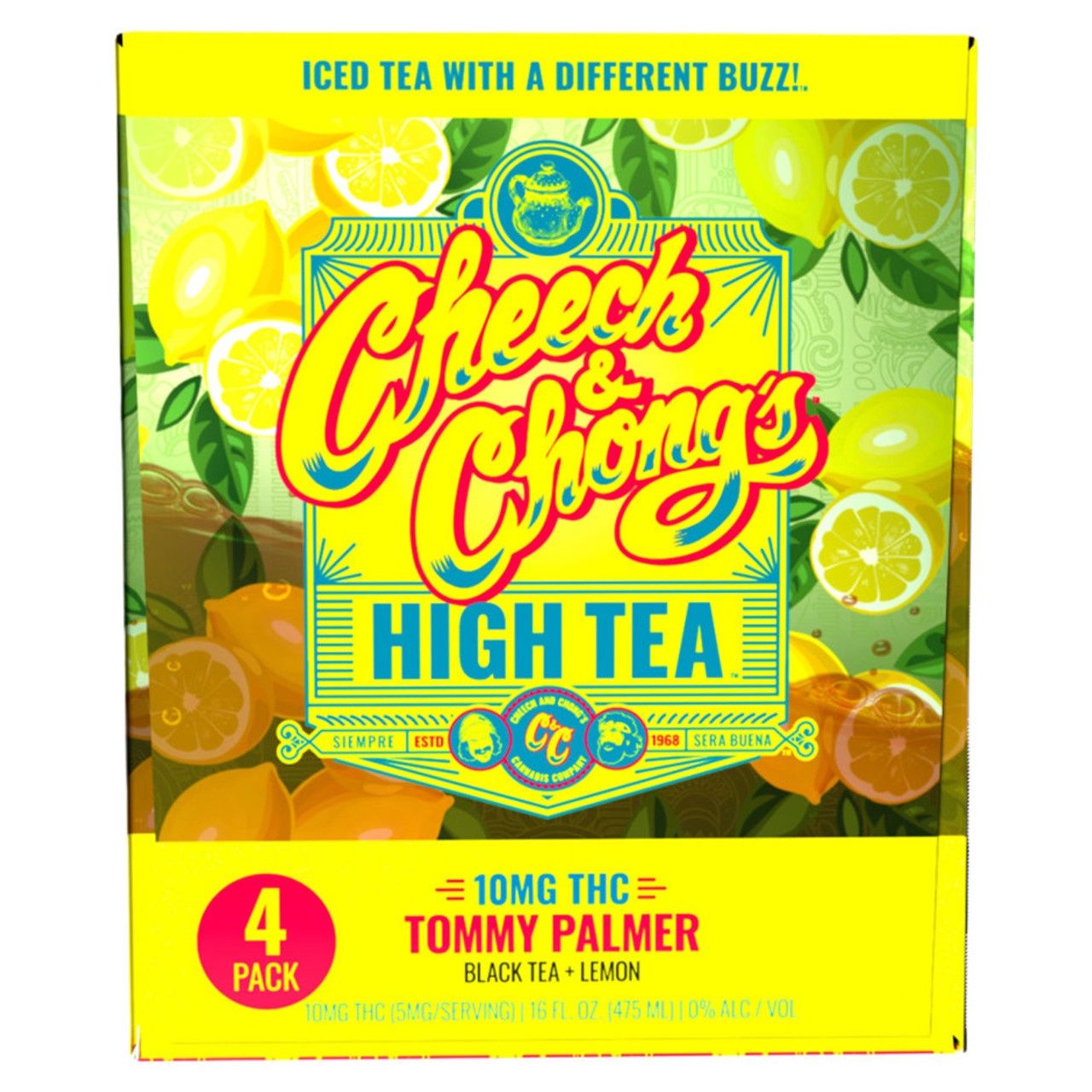 Cheech And Chong&#39;s Tommy Palmer THC Drink, Size: 4pk