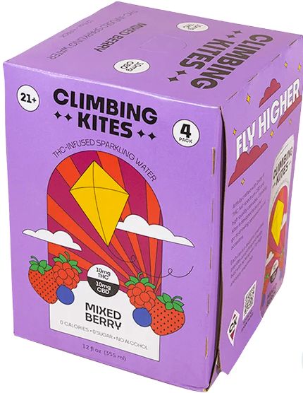 Climbing Kites Mixed Berries 10mg, Size: 4pk