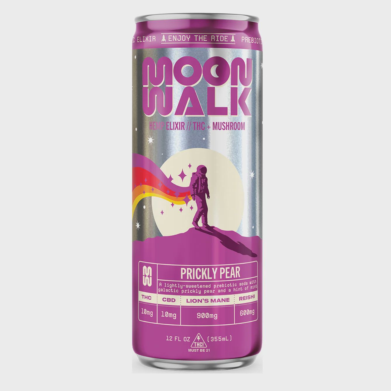 Moonwalk Prickly Pear 10mg THC + Mushroom, Flavor: 1ct