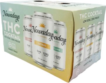 Nowadays Variety THC Cocktail, Flavor: Variety 5mg