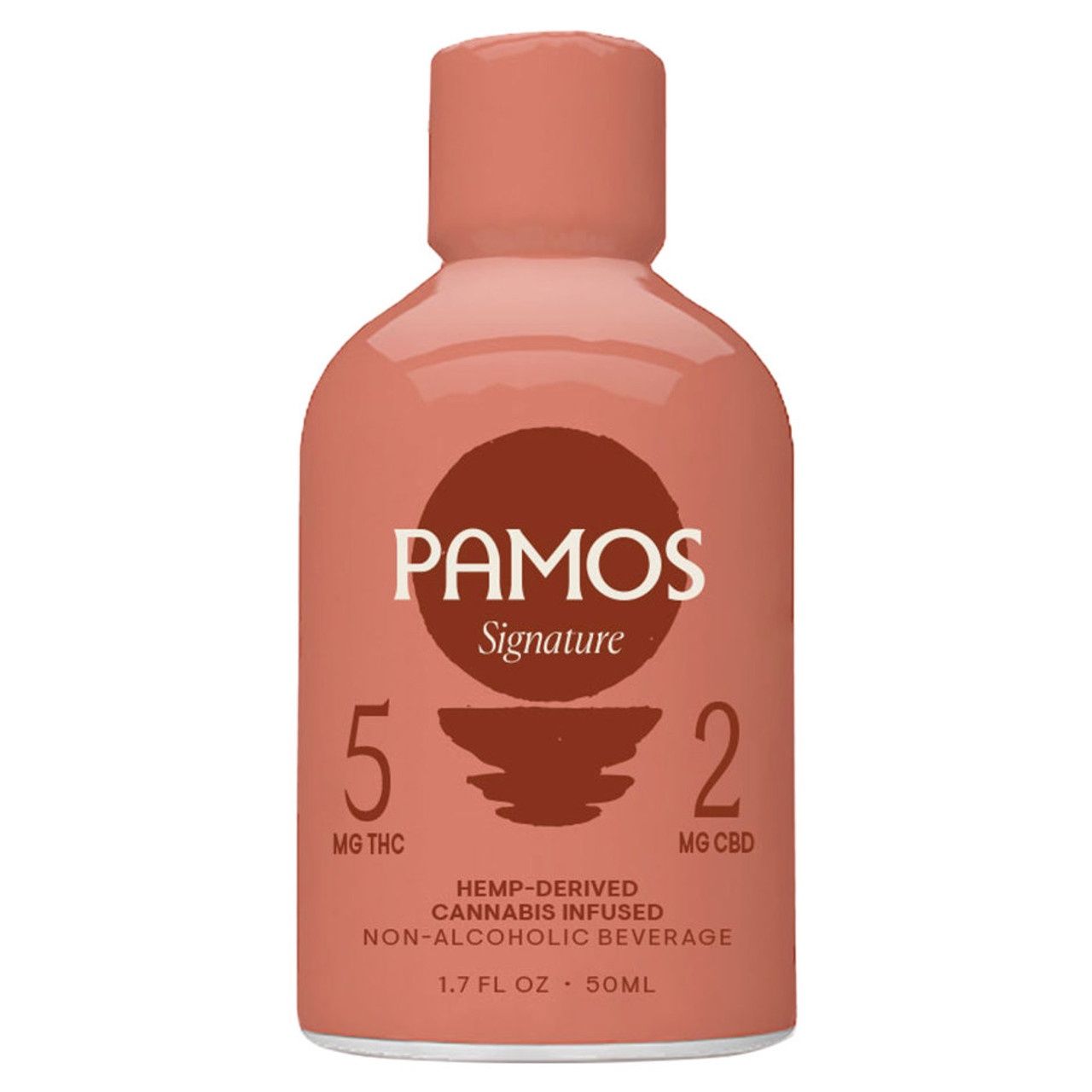 Pamos 5mg 1.7oz, Flavor: Hemp infused