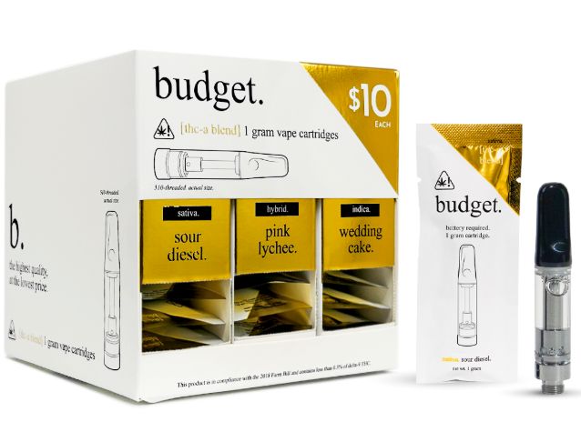 Budget Cart THCa 1g