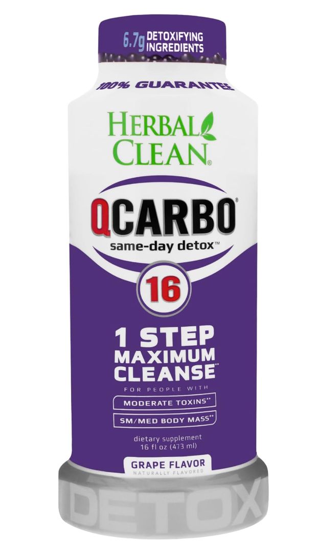 Herbal Clean Max Strength Cleanse 16oz, Flavor: Grape