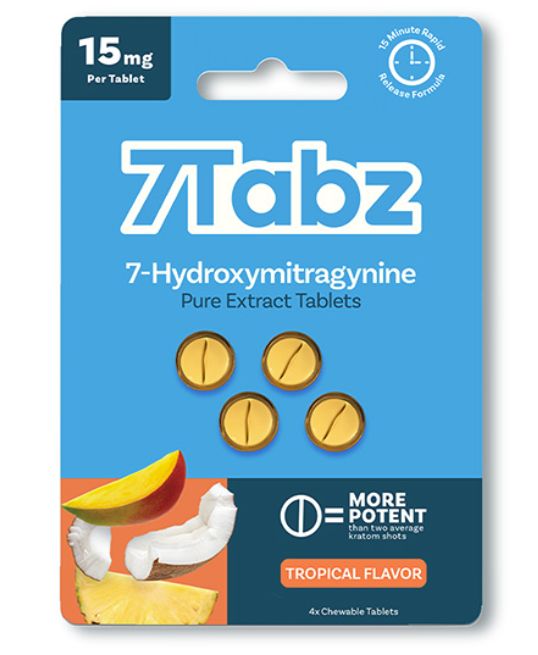 7 Tabz Tropical 15mg 4pk
