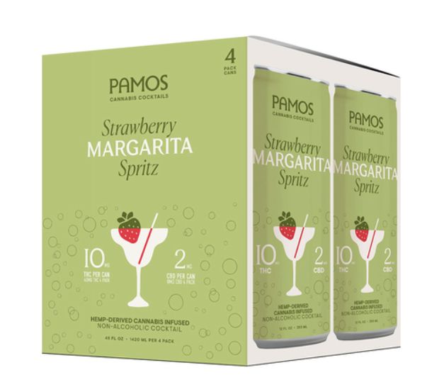 Pamos 10mg Strawberry Margarita Spritz