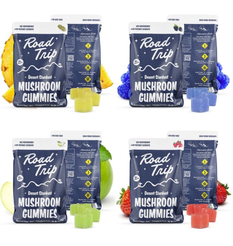 Road trip Gummies Mushroom 8ct