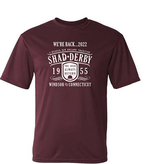 ** 50% off 2022 LIMITED EDITION: Official Shad Derby T-shirt (Red)