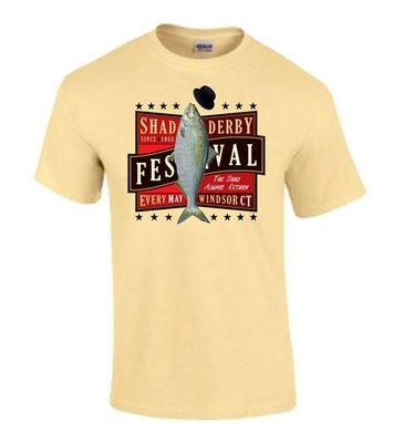 Official Windsor Shad Derby T-shirt (Tan)