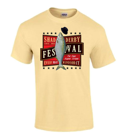 Official Windsor Shad Derby T-shirt (Yellow)