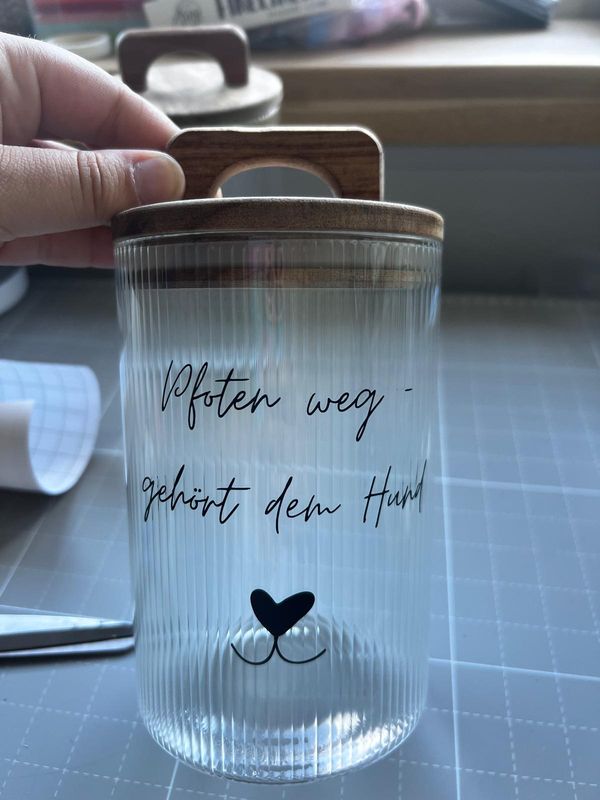 Leckerliedose "Pfoten weg"