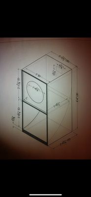 15 INCH SCOOP SUBWOOFER BOX