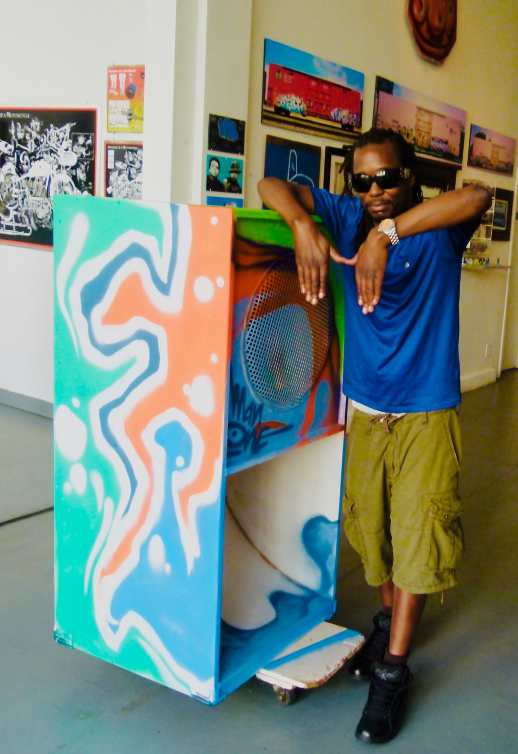 18&#39; &quot;SCOOP&quot; SUBWOOFER BOX