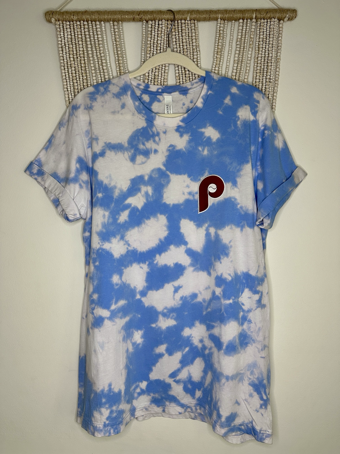 Reverse Dye Powder Blue Tee
