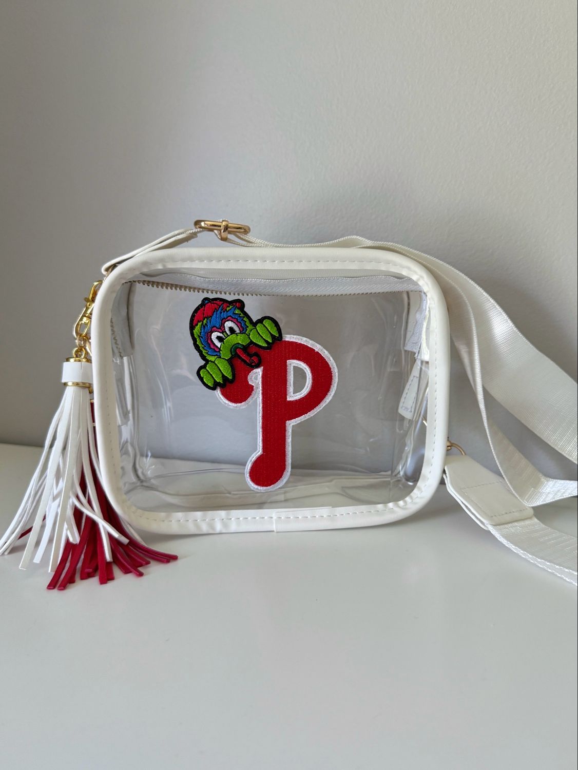 Phillies P with Phanatic Stadium Bag