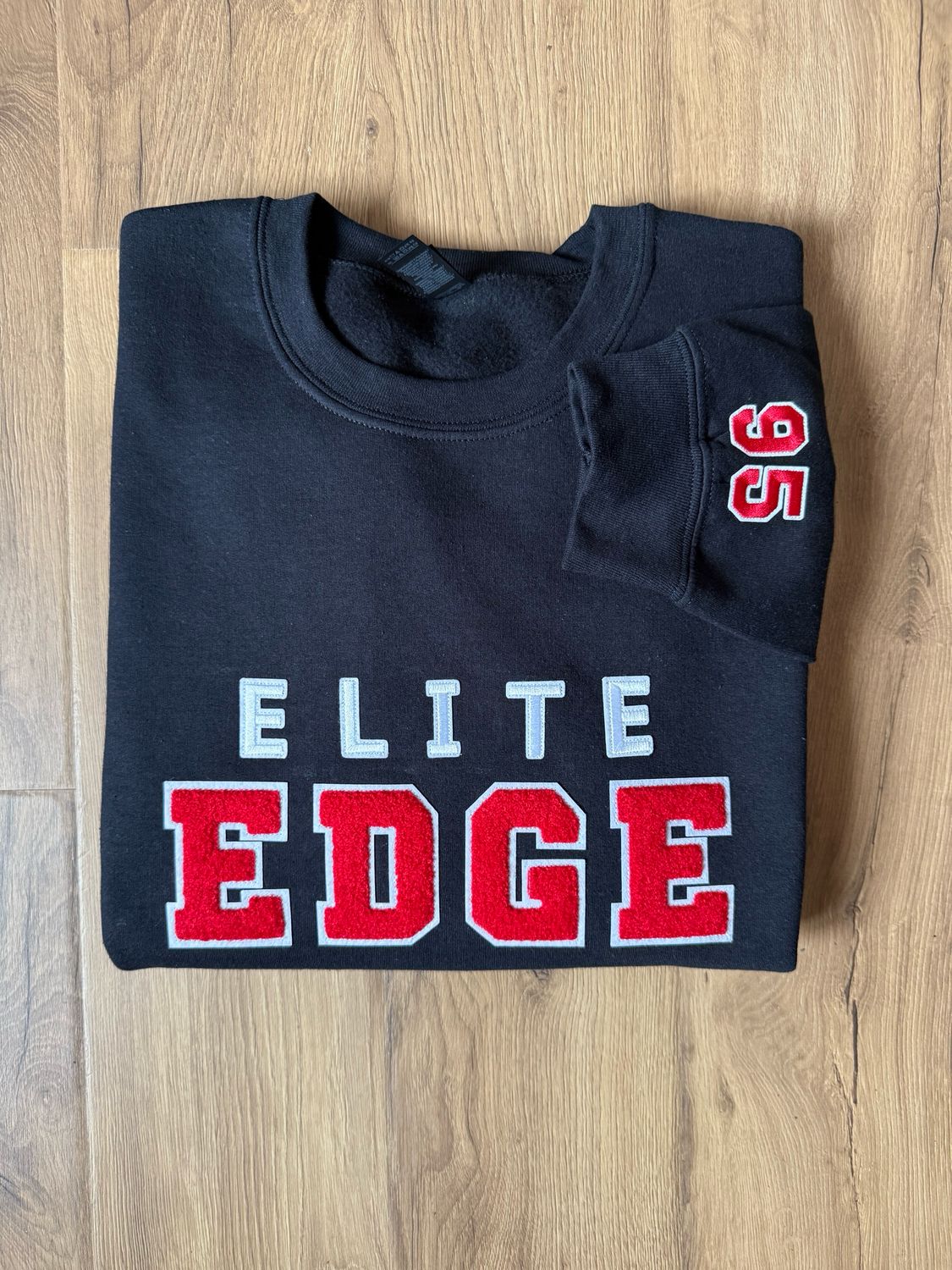 Elite Edge Patch Crewneck, Hoodie Or 1/4 Zip