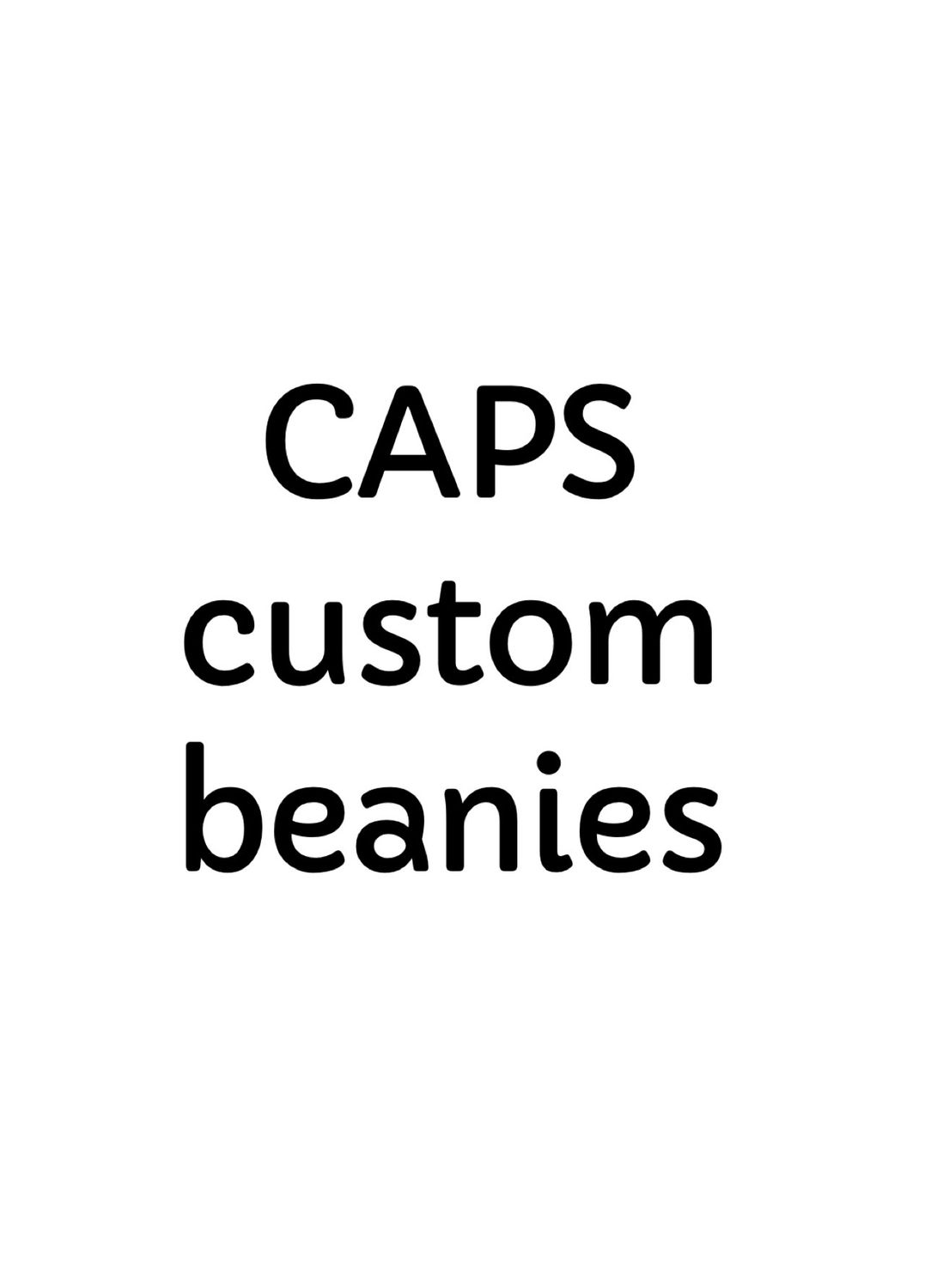 CAPS Sparkle Beanie