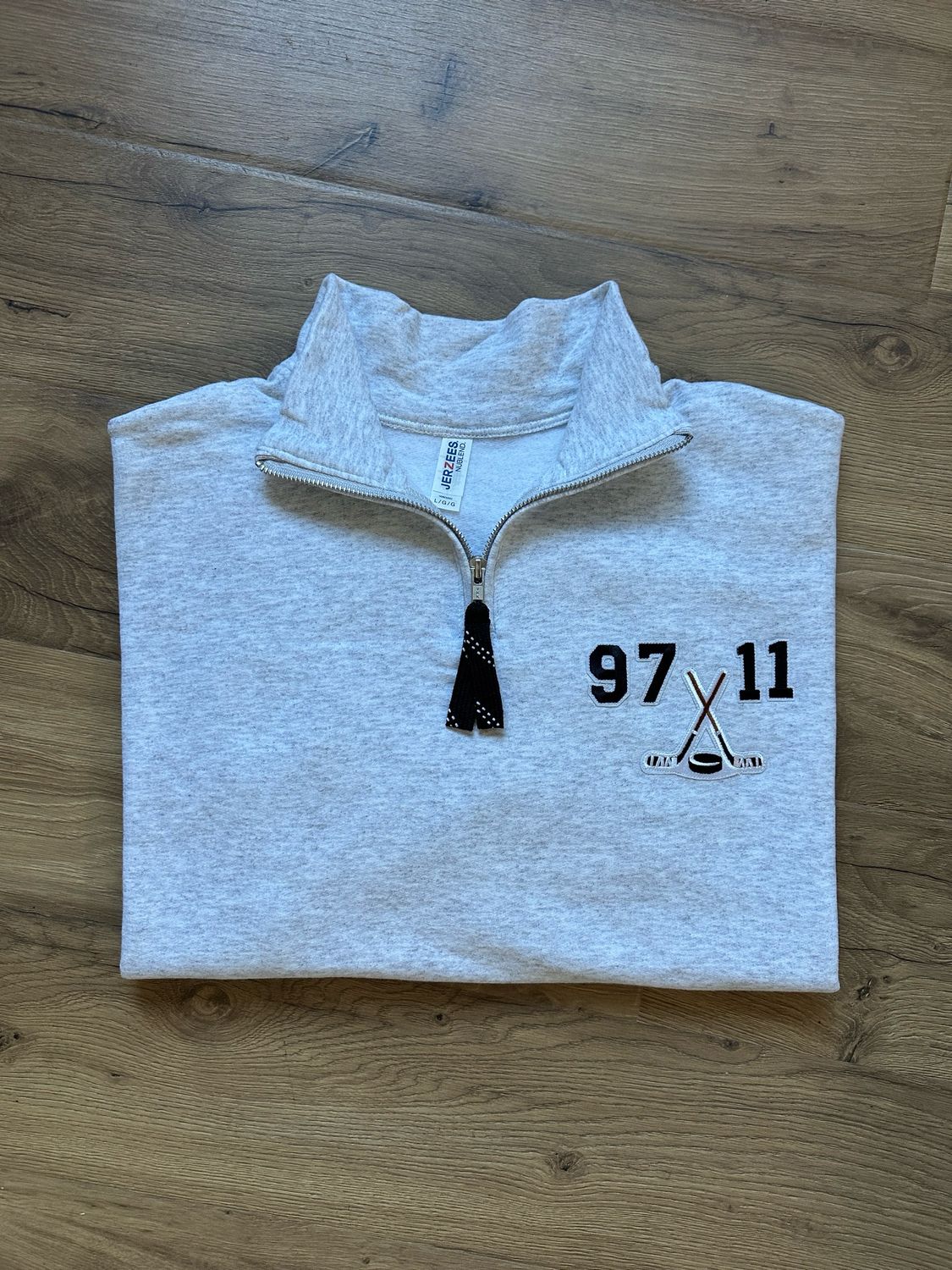 Hockey patch Quarter Zip